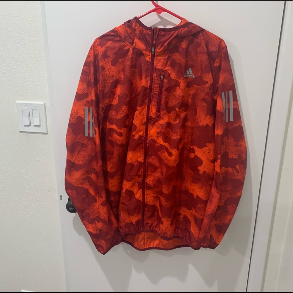 Men’s Adidas Running Windbreaker Jacket